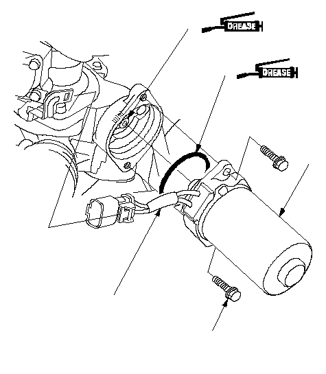 Figura: Motor da direção elétrica (EPS)