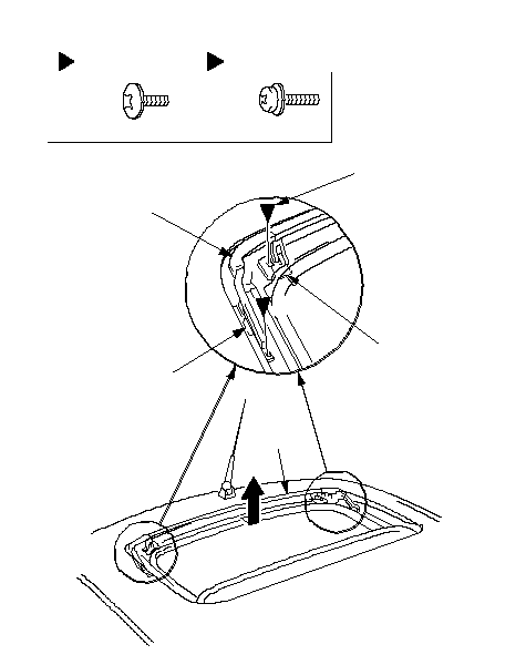 Figura: Defletor de ar do teto solar