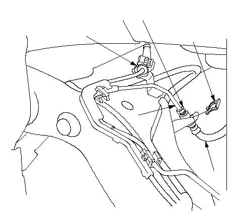 Figura: Cabo do sensor de roda (ABS)