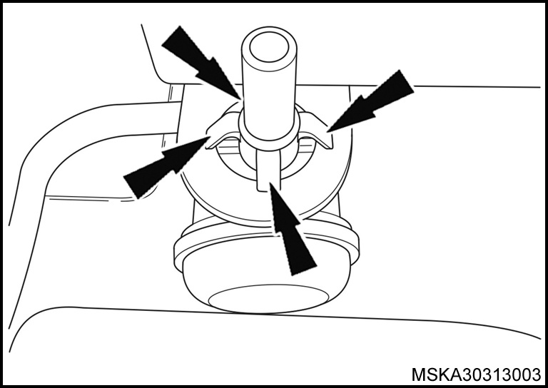 Figura: Válvula do Canister (EVAP)