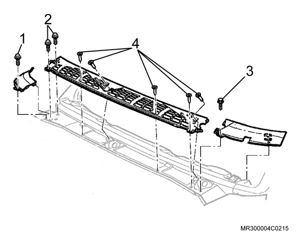Figura: Defletor de água central