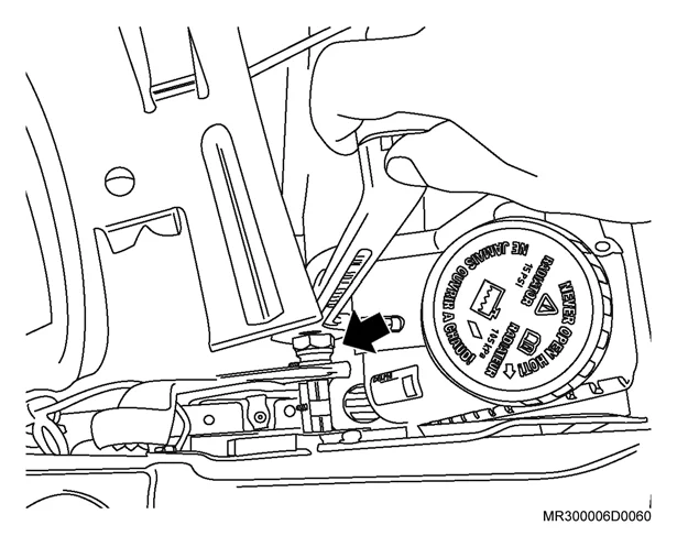 Figura: Mangueira do compressor ao condensador