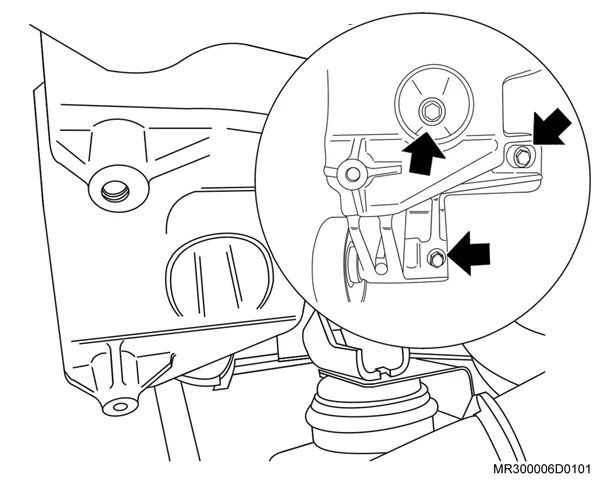Figura: Suporte inferior do compressor