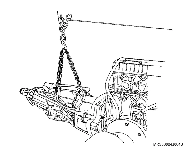 Figura: Carcaça da transmissão ao motor