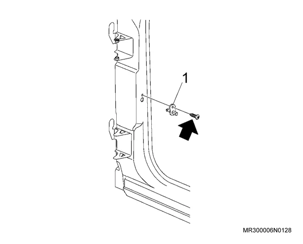 Figura: Interruptor da luz de cortesia